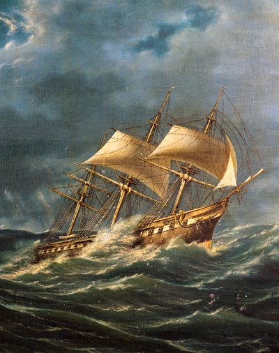 The Princie Umberto steamship with screw propeller, launched August 22 بواسطة المدرسة الايطالية