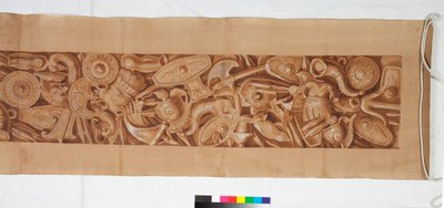 ثلاثة رسومات بعد العصور القديمة ، حوالي عام 1750 (تم زيادة الرسم بالفرشاة باللون البني الغامق فوق إشارة باهتة بالطباشير الأسود) بواسطة المدرسة الايطالية