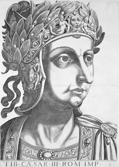 طبريا قيصر (42 ق.م - 37 م) ، 1596 بواسطة المدرسة الايطالية