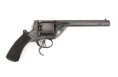 Tranter percussion Dragoon Model. مسدس 50 بوصة بواسطة المدرسة الايطالية