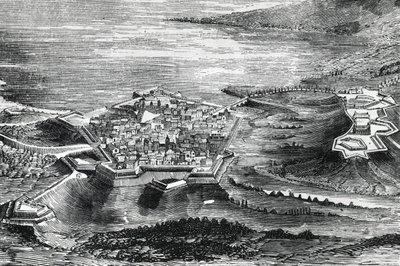 منظر لـ Peschiera del Garda بواسطة المدرسة الايطالية