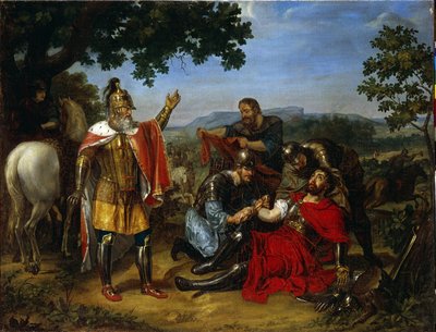 الدوق الأكبر ديمتري دونسكوي في حقل كوليكوفو بواسطة إيفان أفاناسيفيتش أوجريوموف