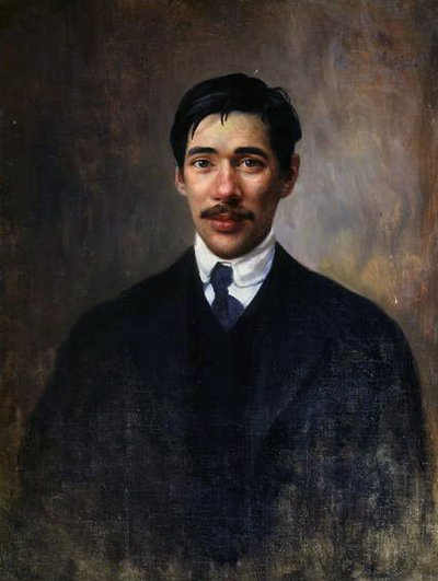 صورة لكورني تشوكوسكي ، ج .1909 بواسطة إيفان كيريلوفيتش باركهومينكو