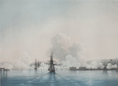 سيفاستوبول. حصن قسنطينة. حصن نيكولاس ، 1850s بواسطة إيفان كونستانتينوفيتش أيفازوفسكي