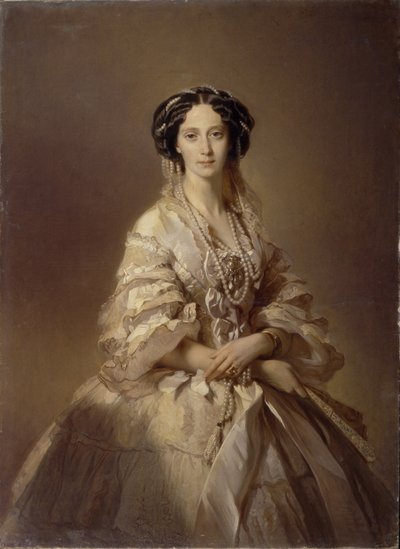 صورة ماريا ألكسندروفنا 1824-1880 ، إمبراطورة روسيا بواسطة Ivan Kosmich Makarov