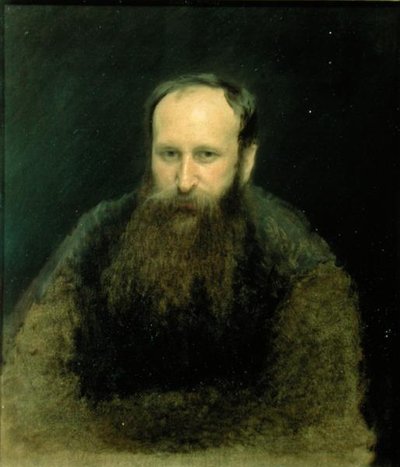 صورة فاسيلي فاسيليفيتش فيريشاجين ، 1883 بواسطة Ivan Nikolaevich Kramskoy