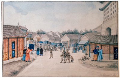 "اسكتشات صينية ، جسر تسيان مينه" ، c1804-c1806 بواسطة إيفان بتروفيتش الكسندروف