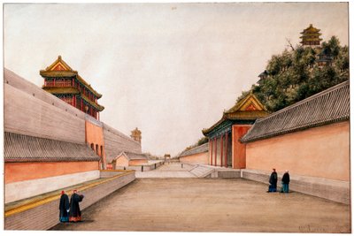 "اسكتشات صينية ، قصر الشتاء في بكين" ، c1804-c1806 بواسطة إيفان بتروفيتش الكسندروف