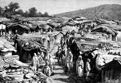 حي بني رمسيس ، قسنطينة ، الجزائر ، 1895. بواسطة إيفان برانيشنيكوف