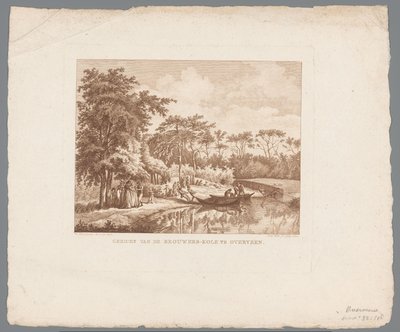 شركة على ضفاف Brouwerskolk في Overveen View of the Brouwers-Kolk في Overveen (العنوان على الكائن) بواسطة ويبراند هندريكس