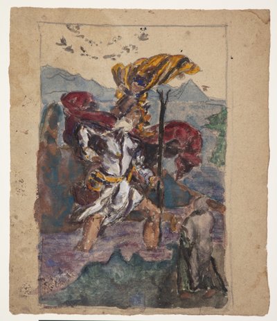 دراسة efter Dürer: Den Hellige Christoforus II بواسطة نعم جيريكاو