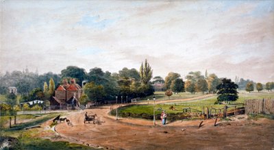 لوردشيب لين ، كامبرويل ، لندن ، c1860 بواسطة جي سي ماندي