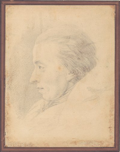 صورة للشاعر يوهانس إيوالد (1743-1781) بواسطة جي إف كليمنس
