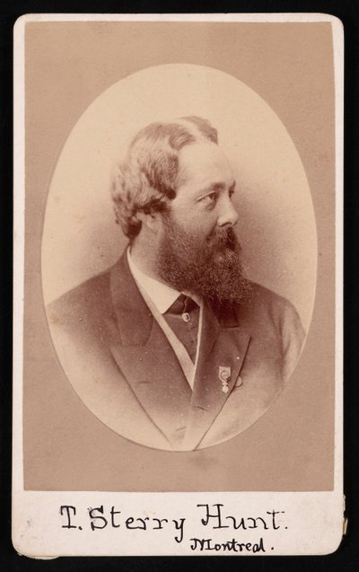 صورة لتوماس ستيري هانت 1826-1892 ، قبل 1892. بواسطة جي جي باركس