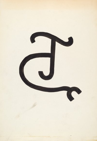 ماركة الماشية ، ج. 1936. بواسطة هنري مارلي