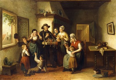 سلع بائع متجول ، بواسطة JJM Damschroeder