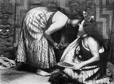 تحية هونغى الماورية ، 1908-1909. بواسطة جيه ال مارتن