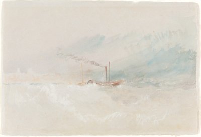 قارب حزم قبالة دوفر ، ج. 1836. بواسطة جوزيف مالورد وليام تورنر
