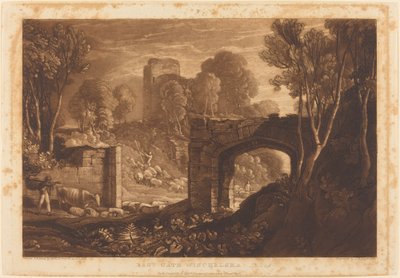 البوابة الشرقية ، وينشلسي ، نُشرت عام 1819. بواسطة جوزيف مالورد وليام تورنر