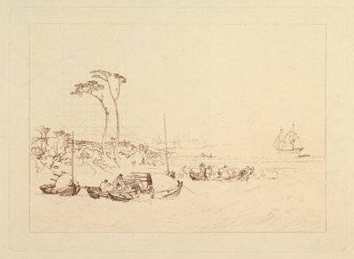 قلعة ومدينة إنفيراري ، اسكتلندا ليبر ستوديوروم ، الجزء الثالث عشر ، 1816. بواسطة جوزيف مالورد وليام تورنر