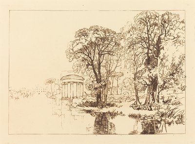 Isleworth ، تم نشره عام 1819. بواسطة جوزيف مالورد وليام تورنر