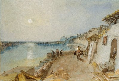 Rietz ، بالقرب من Saumur ، حوالي عام 1830 بواسطة جوزيف مالورد وليام تورنر