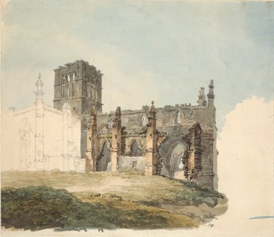 الدير المدمر في Haddington ، c1794 بواسطة جوزيف مالورد وليام تورنر
