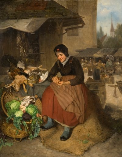 عد مكاسبها ، 1894 بواسطة النسيج JW