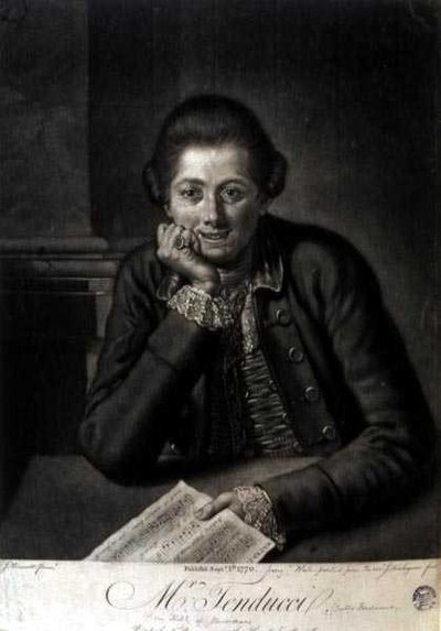 السيد تيندوتشي ، نقشه جون فينلايسون (1730-1776) بواسطة J. (بعد) Bruscett