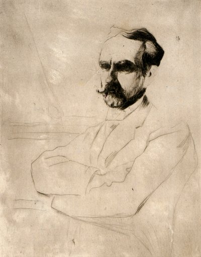 صورة للدكتور روبرت ف. وير بواسطة J. Alden Weir