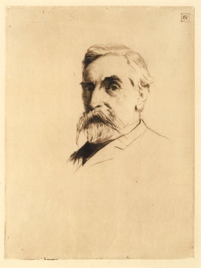 بورتريه لروبرت وير بواسطة J. Alden Weir
