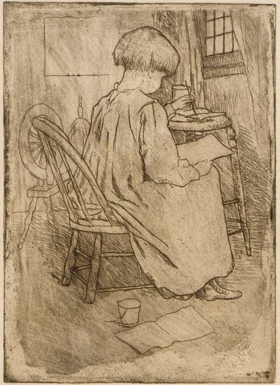 الفنان الصغير بواسطة J. Alden Weir
