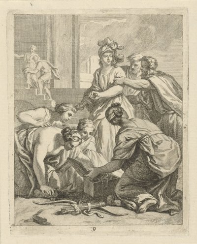أخيل وبنات ليكوميدس مشاهد من حياة أخيل (عنوان المسلسل) Vitam et mortem achilli (عنوان المسلسل) بواسطة ألكسندر يانسنز