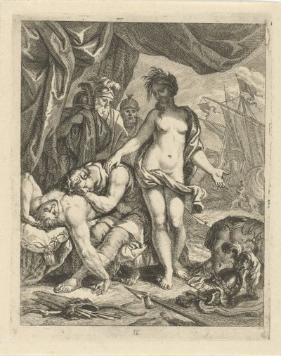 أخيل ينعي وفاة باتروكلس مشاهد من حياة أخيل (عنوان المسلسل) Vitam et mortem achilli (عنوان المسلسل) بواسطة ألكسندر يانسنز