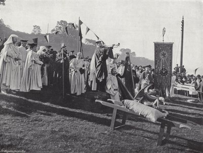 الويلزية Eisteddfod ، افتتاح Gorsedd بواسطة ج. بنيامين ستون