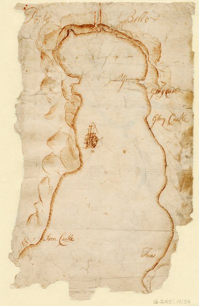 بورتوبيلو، حوالي عام 1740 (ورق) بواسطة جي سي موريس