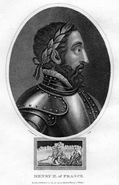 هنري الثاني ، ملك فرنسا ، 1805. بواسطة جيه تشابمان