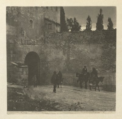 عمل الكاميرا: بوابة - سيغوفيا ، 1914. بواسطة جيه كريج عنان