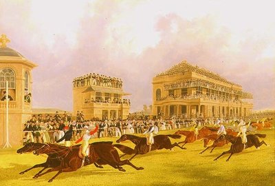 The Dead Heat for the Doncaster Great St. Leger Stakes بين 'Charles XII' و 'إقليدس' بواسطة جي إف وبولارد جيمس هيرينج سنر.