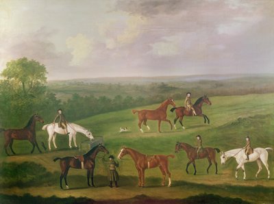 الخيول في التمرين بواسطة J. Francis Sartorius