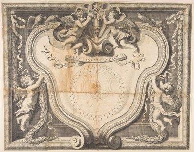 النظام الكوبرنيكي ، كاليفورنيا. 1639. بواسطة جي جيراردان