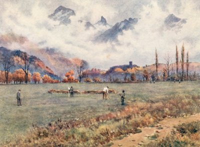 نادي مونترو للجولف لينكس في إيغل، JHL (طباعة حجرية ملونة) بواسطة جيه. هاردويك لويس