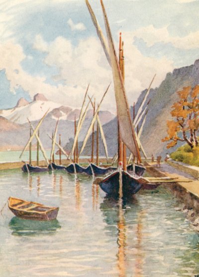 خليج ميليري، JHL (طباعة حجرية ملونة) بواسطة جيه. هاردويك لويس