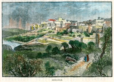 بيت لحم ، فلسطين ، 1885. بواسطة J هارمسورث