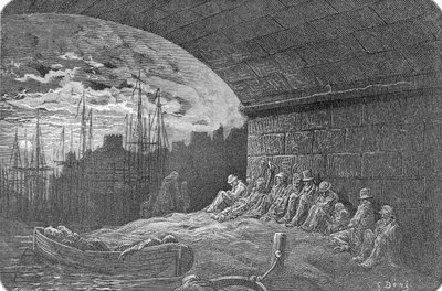 "تحت الأقواس" ، 1872 بواسطة J Huyot