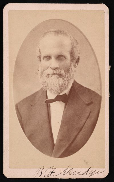 صورة لبنجامين فرانكلين مودج 1817-1879 ، يوليو 1873. بواسطة جي لي نايت