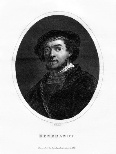 رامبرانت ، رسام هولندي ، 1826 بواسطة جيه باس
