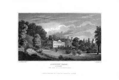 Aldbury Park ، Surrey ، 1829. بواسطة جيه روجرز