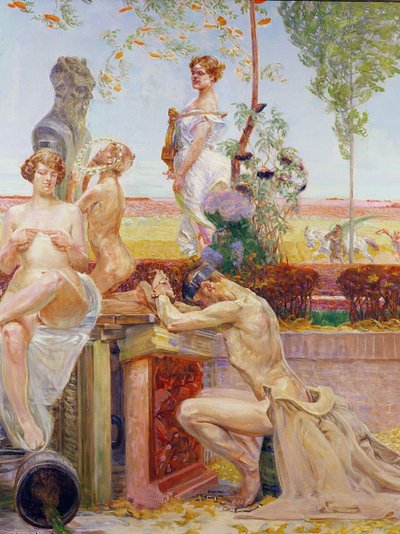 الشخصيات الرمزية ، 1913 بواسطة Jacek Malczewski