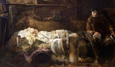 موت إيليناي بواسطة Jacek Malczewski